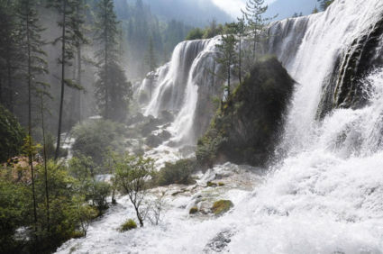 Prachtige waterval in china