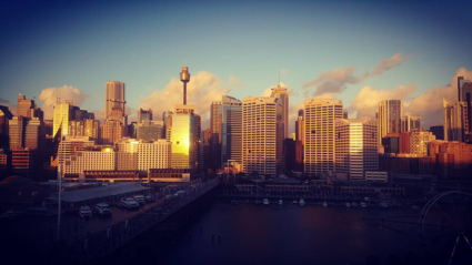 Darling Harbour sunset