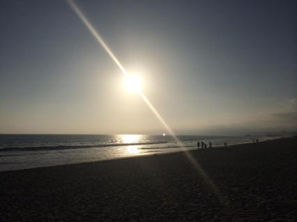 When the sun going down on Venice Beach (LA)