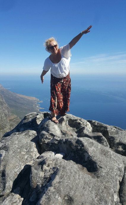 Fly high table mountain south Afrika