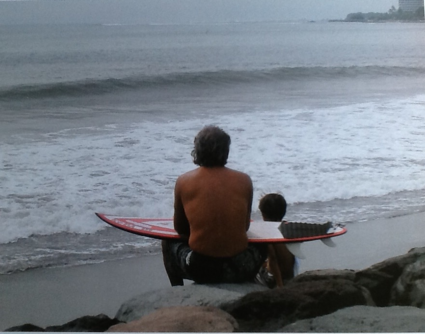 Waiting for the perfect wave .....