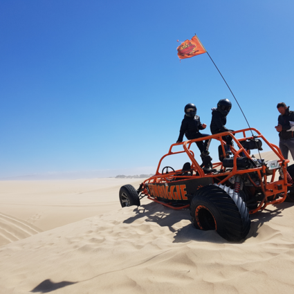 Who you gonna call........stuck on a sand dune at pismo beach
