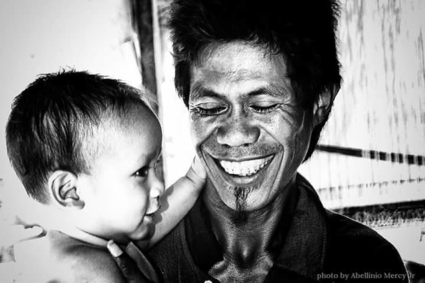 proud father and happy son