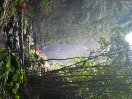 Prachtige waterval en omgeving in het binnenland van Bali