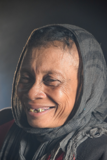 Op bezoek bij een lokale familie